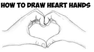 Demystify the process by learning how to draw hands step by step. How To Draw Heart Hands In Easy To Follow Step By Step Drawing Tutorial For Beginners And Intermediates How To Draw Step By Step Drawing Tutorials