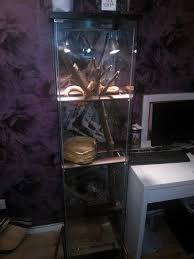 Ikea Detolf Vivarium Hack Ikea Detolf Ikea Hackers Ikea