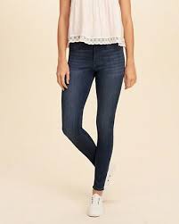 Legging De Jean De Tiro Alto Hollister Jeans Girls Jeans