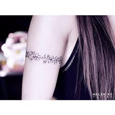 Tattoo Artist Helen Xu Is All About Delicate Fine Lines Arm Band Tattoo Tattoos Band Tattoo