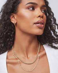 Kendra Scott Layer It Set Of Chain Necklace Layering Set