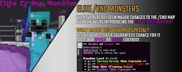 Sold full access minecraft account! Cosmicpvp On Twitter You Thought We Were Done With End Changes Incorrect Introducing The Elite Ender Monster A Powerful Challenger For Anyone In The Cosmic Galaxy To Face This New Elite Monster