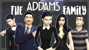 The Sims 4 | Addams Family ♥ CAS | Mousie - YouTube