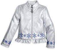 Frozen Faux Leather Jacket For Girls Elsa Anna Colorful Leather Jacket For Girls Girls Jacket Faux Leather Jackets