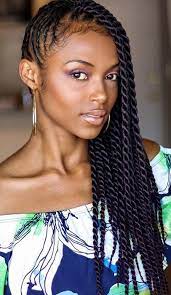 43 Eye Catching Twist Braids Hairstyles For Black Hair Page 2 Of 4 Stayglam Twist Braid Hairstyles Braids For Black Hair Cool Braid Hairstyles