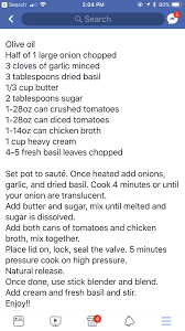 Copycat Panera Tomato Soup Panera Tomato Soup Recipe Instant Pot Recipes Pressure Cooking Recipes