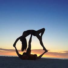 This Is What We 39 D Really Like A Valentine 39 S Day Date To Look Like Huffington Post Couples Yoga Poses Couples Yoga Acro Yoga Poses