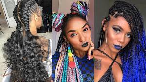 Its beautiful shape as well as the lone senegalese twists that run down the side of the face elongate start by twisting oversized senegalese braids. Everything About Box Braids And Senegalese Twists Fashionisers C