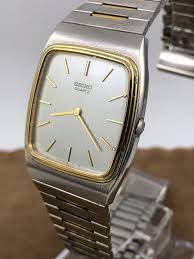 When this was new they paid a lot for it. Vintage Seiko Quartz Japan Movement 2 Tone Gold And Silver Etsy