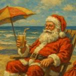 SANTAS SUMMER VACATION (CHRISTMAS IN JULY)