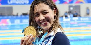 Pignatiello defends south american title in 800 free by.01; Delfina Joven Nomas