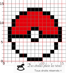 You may use air dry clay as well. Pokeball Pixel Art Pixel Art Pokemon Pixel Art Pixel Crochet