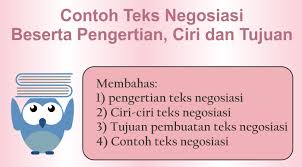 Contoh Teks Negosiasi Beserta Pengertian Ciri Dan Tujuan Siswapedia