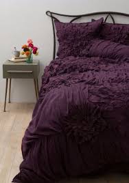 Instagram Inspired Anthropologie S Georgina Bedding Plum Bedding Purple Comforter Purple Bedding