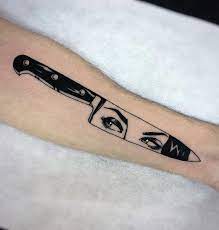 33 Bold Illustrations Blackwork Tattoos Blackwork Tattoo Knife Tattoo Tattoos