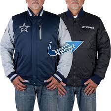 Nfl Dallas Cowboys Nike Defender Reversible Jacket 2 Looks For The Price Of 1 Jacket Shop Dallascowboys Com Dallas Cowboys Dallas Cowboys Gear Cowboys