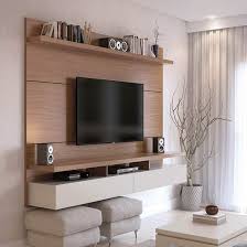 City 63 W Cream And Off White Floating Entertainment Center 78k12 Lamps Plus In 2020 Living Room Wall Units Floating Entertainment Center Modern Tv Units