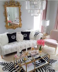 Girly Home Decor Girly Living Room Girly Apartment Decor Glam Living Room Decor