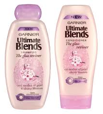 Garnier Ultimate Blends Gloss Reviver Shampoo And Conditioner Natural Hair Shampoo Beauty Products Drugstore Shampoo