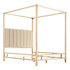 With its attractive grey moroccan print, the poster bed modernizes your bedroom with tasteful simplicity. Pin On Vanessa