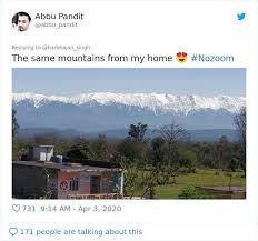 As Pollution Levels In India Drop People Start Seeing The Himalayas For The First Time In 30 Years In 2020 Himalayas Pollution Himalayas Mountain