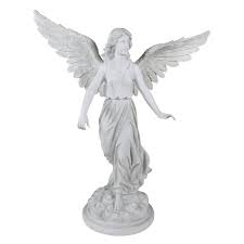 Amazon Com Design Toscano Angel Of Patience Sculpture Outdoor Statues Patio Lawn Garden Outdoor Statues Garden Statues Antique Stone