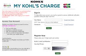 To help protect your account, you may be required to answer additional verification questions during the sign in process. Credit Kohls Com Manage Your Kohl S Charge Credit Card Account Ladder Io