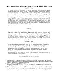 205 cod penal în vigoare; Pdf Art Crimes Logical Approaches To Street Art Art In The Public Space