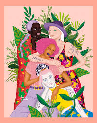 El otro día, en el metro, escuché cómo un niño de ocho años le decía a su madre que creía tener un problema renal. Sororidad Illustration Feminism Art Feminist Art