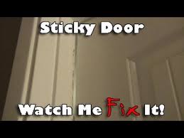 Fix Door That Sticks To Top Or Bottom Of Jamb Doors Interior Wood Doors Interior Metal Door
