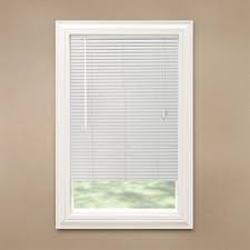 Hampton Bay White 1 3 8 In Room Darkening Aluminum Mini Blind 17 In W X 48 In L Actual Size 16 5 In W X 48 In L 10793478514168 The Home Depot Vinyl Mini Blinds Mini Blinds Blinds