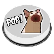 Original gif image with white background. Pop Cat Popping Mouth Meme Sound Button App Ranking Und Store Daten App Annie