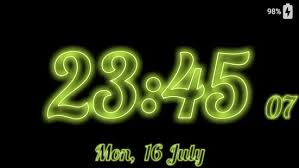 This app is not for thelock screen.this is a huge digital clock, the biggest! Large Digital Clock Display 1 10 Mod Apk Ads Free Apk Pro