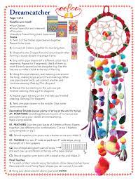 Dream Catcher Crafts Dream Catcher Craft