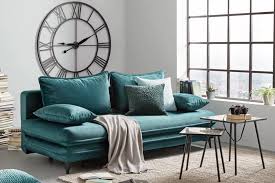 Das sofa hat folgende maße: Schlafsofa In Petrol Online Bestellen Schlafsofa Sofa Kissen Grun
