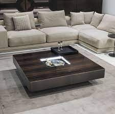 Coffee Table Square Contemporary Leather Lonely Y 734 By Giuseppe Vigano Interior Decoration Accessories Contemporary Coffee Table Coffee Table