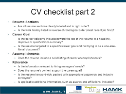 career planning: work search ppt