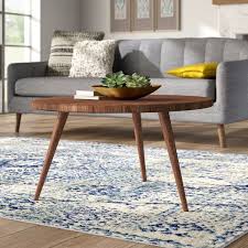 Uhomepro round coffee table modern faux marble style with black metal legs, wood table top modern coffee table, contemporary accent coffee and snack end table tea table for living room, q16221. Wayfair Allegro Solid Wood 3 Legs Coffee Table Coffee Table Round Coffee Table Display Coffee Table