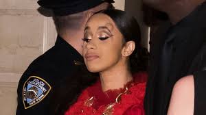 Cardi B Leaves New York Fashion Week Party With Bump On Head After Fight With Nicki Minaj Cardi B Without Makeup Cardi B Photos Cardi B