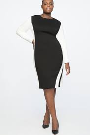 Black And White Color Block Dress Plus Size Plus Size Colorblocked Black And White Dresses Find The Perfect Color Block Dress The Untidy Closet Plus Size Black Dresses Stylish Plus Size Clothing Black And White Plus Size Dresses