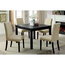 Typen, fashion, haus & garten, elektronik, motors Furniture Of America Foa Kristie Cm3314t 5pk Transitional 5 Piece Dining Table Set Del Sol Furniture Dining 5 Piece Sets