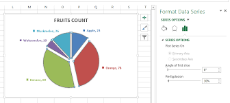 Microsoft Excel 2013 How To Increase Gap Between Slices In