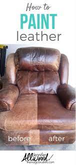 Leather Paint Painting Leather Leather Furniture Leather Couch