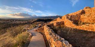 Built and occupited by the sinagua people from roughly 1000 to 1400 c.e., the tuzigoot village buildings include some with two or three stories. Tuzigoot National Monument Home Facebook