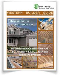 Bci Joists Span Size Charts I Joists Floor Joists Boise Cascade Boise Cascade Lvl Beam Laminated Veneer Lumber