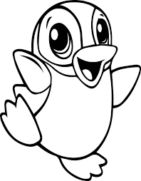Includes images of baby animals, flowers, rain showers, and more. Baby Penguin Coloring Page Free Printable Coloring Pages For Kids