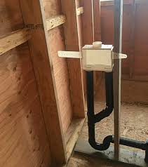 installing drains and vents