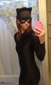 Want to make the perfect diy catwoman costume? Cat Woman Halloween Costume Easy Diy Costumes