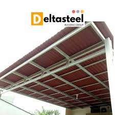 Ada banyak jenis rangka yang bisa digunakan untuk memasang kanopi, mulai dari pipa stainless hingga baja ringan. Jual Kanopi Rumah Baja Ringan Atap Asbes Gelombang Di Lapak Delta Steel Bukalapak