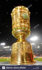 Dfb Pokal Trophy Mercedes Benz Arena Stuttgart Baden Wuerttemberg Stock Photo Alamy